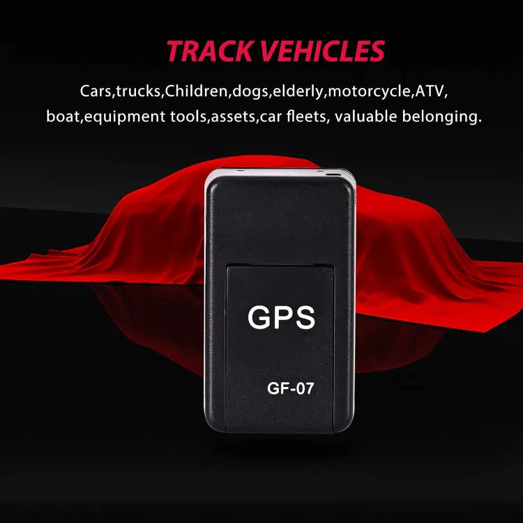Gps tracker titanium quality with box | GF07 Wireless Mini Magnetic GPS Tracker Car Tracking Device