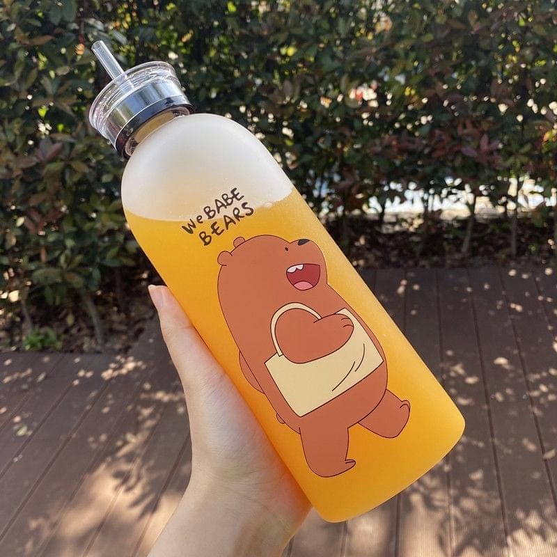 🐼 We Bare Bears Panda Water Bottle – 1000ml