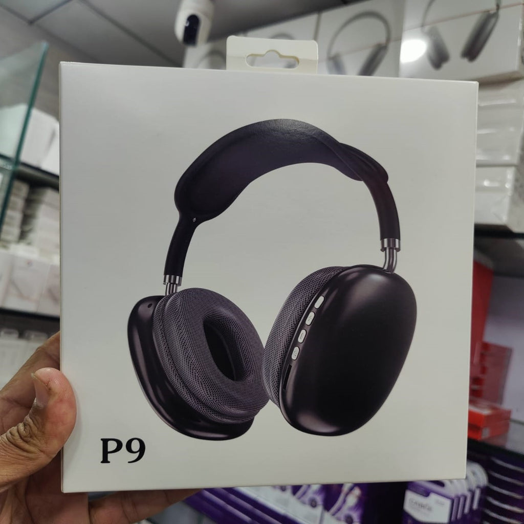 P9 Wireless Bluetooth Headphones | Premium Over-Ear Headset for Music, Gaming, Travel & Daily Use